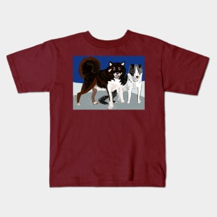 Karafuto Ken Sakhalin Husky Kids T-Shirt